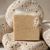 DewGrant Premium Hainan Kinam Agarwood Soap, Luxury Calming and Clarifying Face and Body Wash, 100g