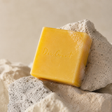 DewGrant Calendula & Silk Cold Process Soap, Natural Hydrating Face Bar for Extra Dry and Sensitive Skin, 100g