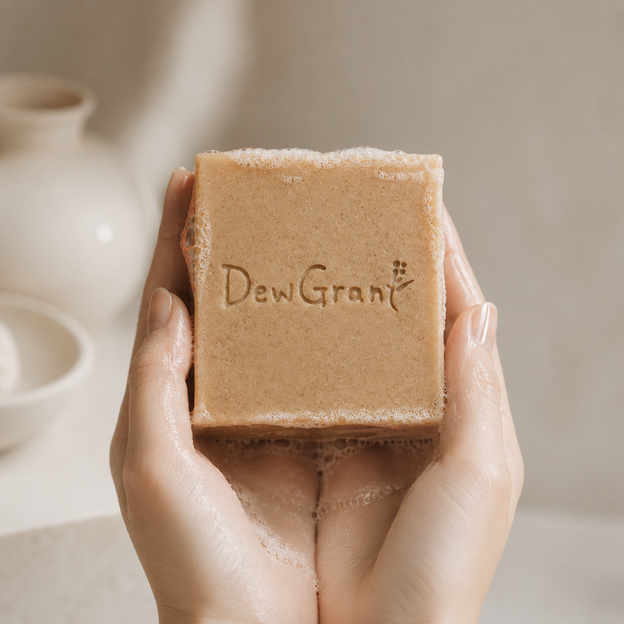 DewGrant Traditional Five Elements Soap, Ancient Herbal Complexion Balancing Face and Body Bar, 100g