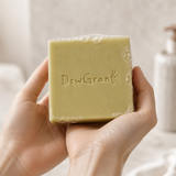 DewGrant Pomelo Leaf Purifying Soap, Traditional Chinese Good Luck Ritual Face and Body Bar, 100g
