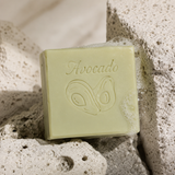 DewGrant Avocado Cold Process Soap, Ultra Gentle Fragrance Free Bar for Sensitive Skin and Baby, 100g