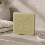 DewGrant Avocado Cold Process Soap, Ultra Gentle Fragrance Free Bar for Sensitive Skin and Baby, 100g