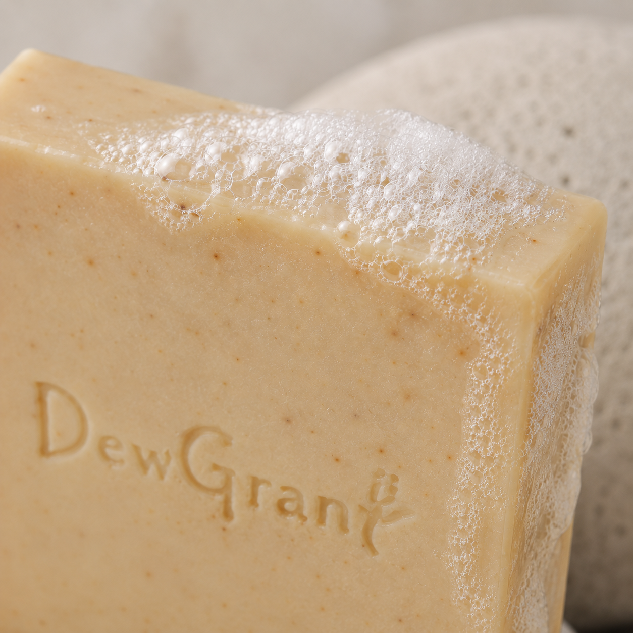 DewGrant Palo Santo Cold Process Soap, Spiritual Holy Wood Aromatherapy Face and Body Bar, 100g