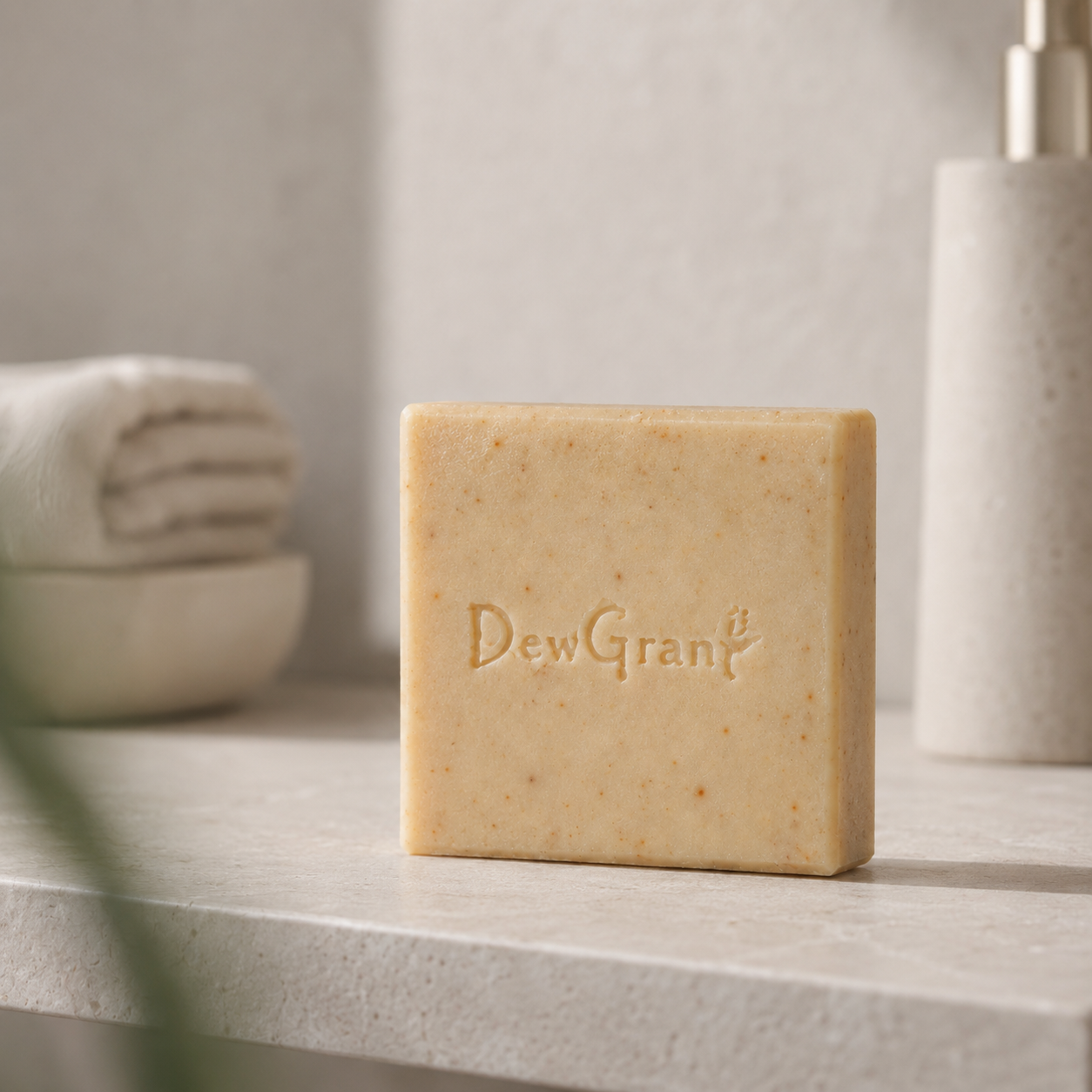 DewGrant Palo Santo Cold Process Soap, Spiritual Holy Wood Aromatherapy Face and Body Bar, 100g